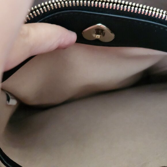 Like New Kate Spade NY Marti Black Bucket Leather Shoulder Bag - Picture 12 of 13